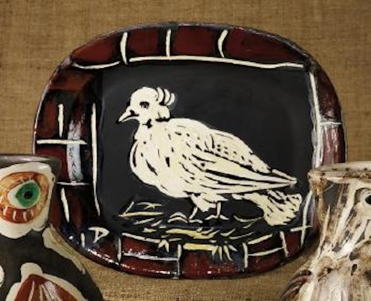 Colombe Mate (Mat Dove) by Pablo Picasso