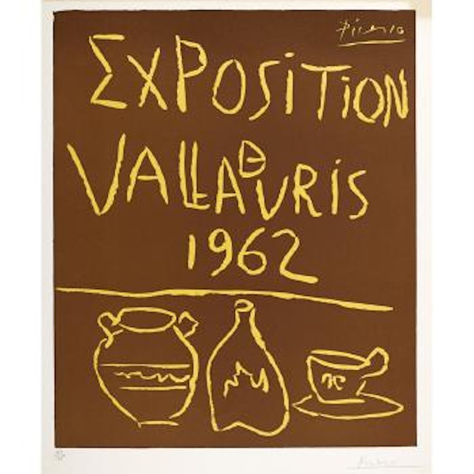Exposition Vallauris (B. 1299; Ba. 1335; Cz. 48) by Pablo Picasso