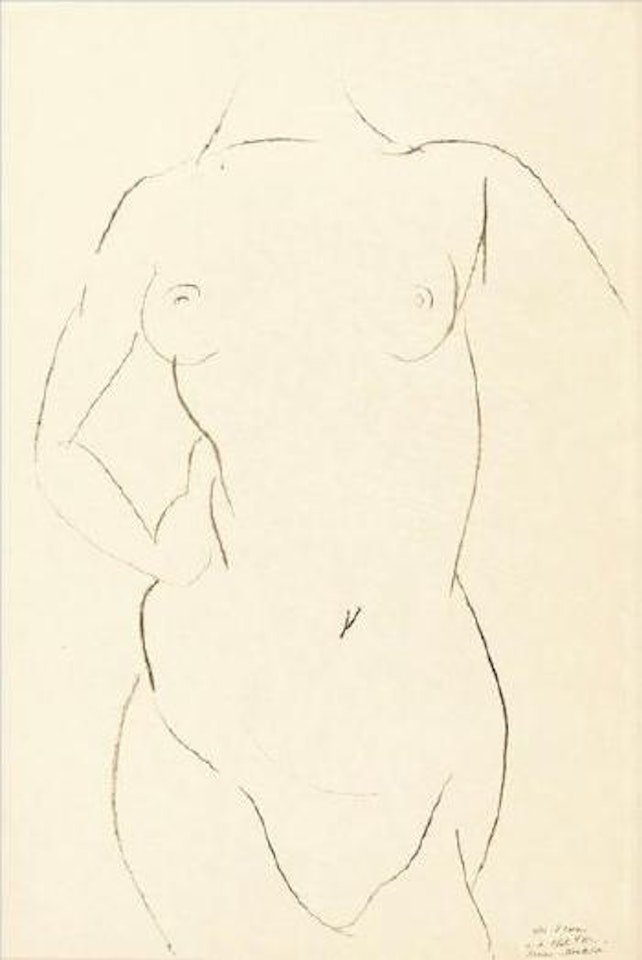Torse de face by Henri Matisse