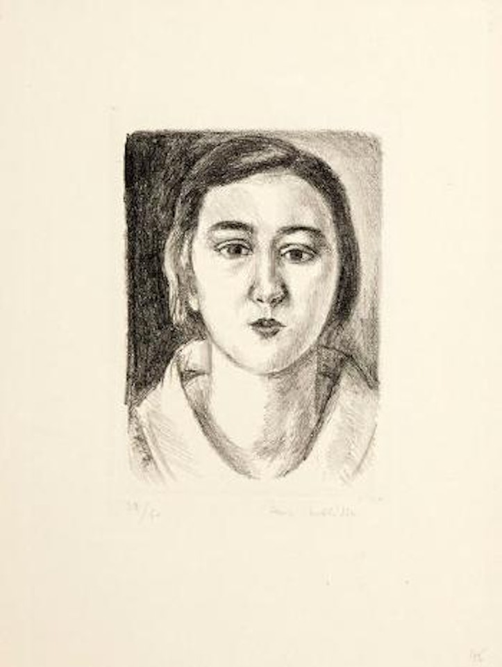 Jeune fille au col d'organdi by Henri Matisse