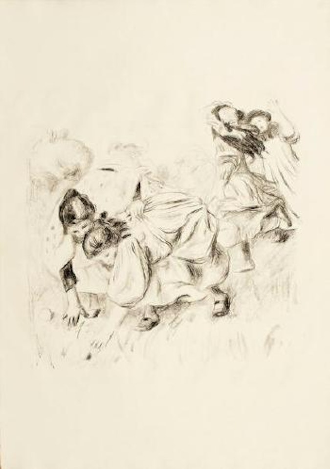 Les Enfants jouant à la balle by Pierre-Auguste Renoir