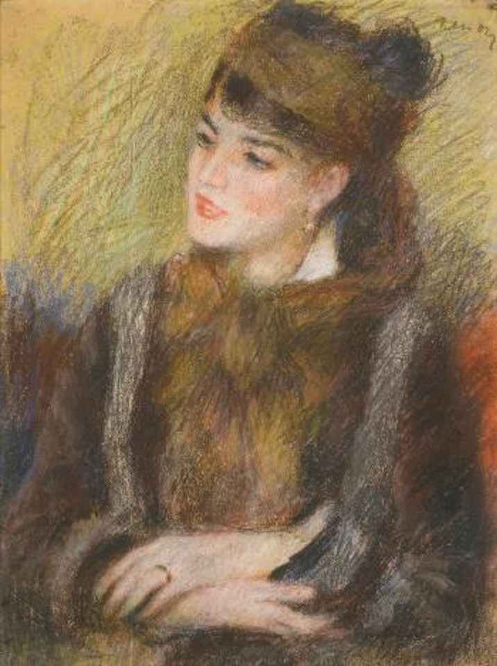 Étude De Femme by Pierre-Auguste Renoir