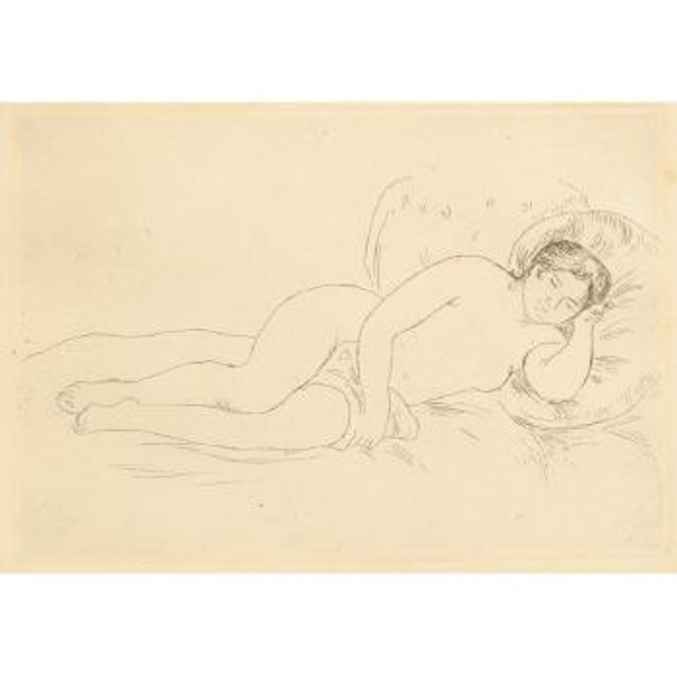 Femme nue couchée (D.; S. 14) by Pierre-Auguste Renoir
