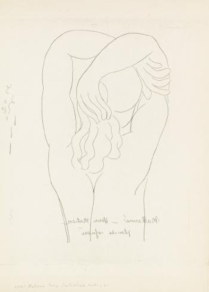 Femme Au Dos by Henri Matisse