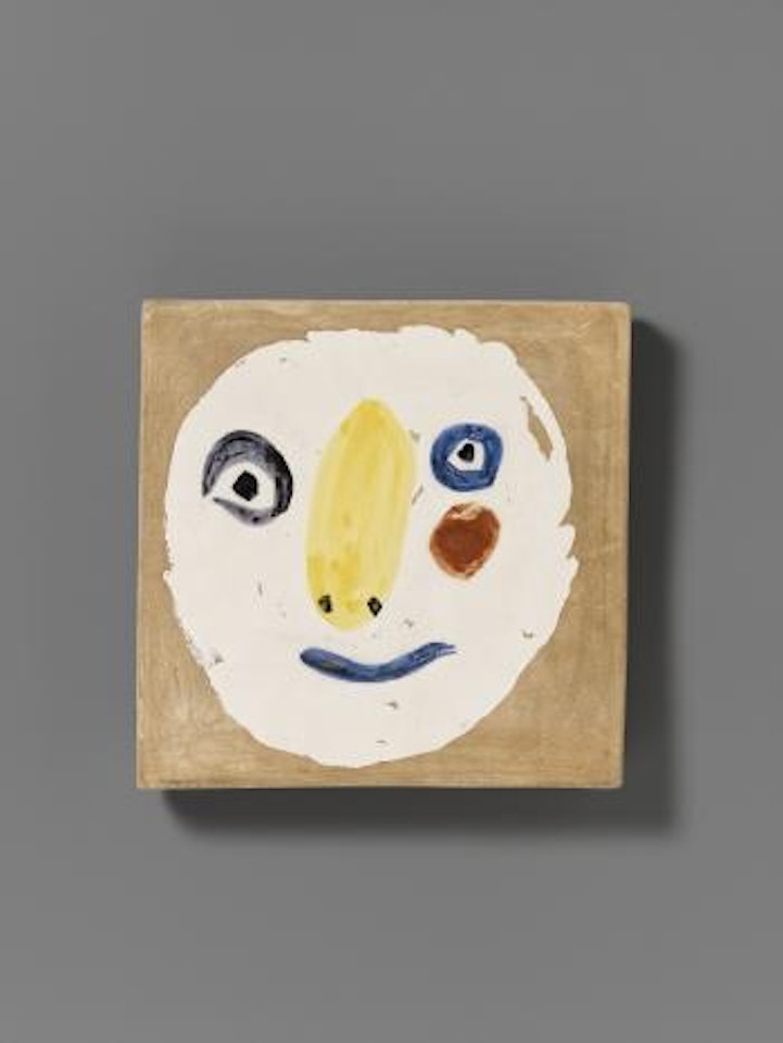 Tête polychrome by Pablo Picasso