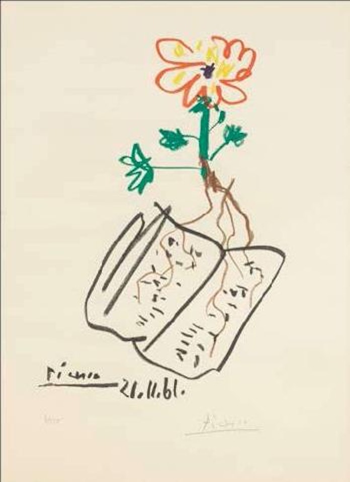 Fleur by Pablo Picasso