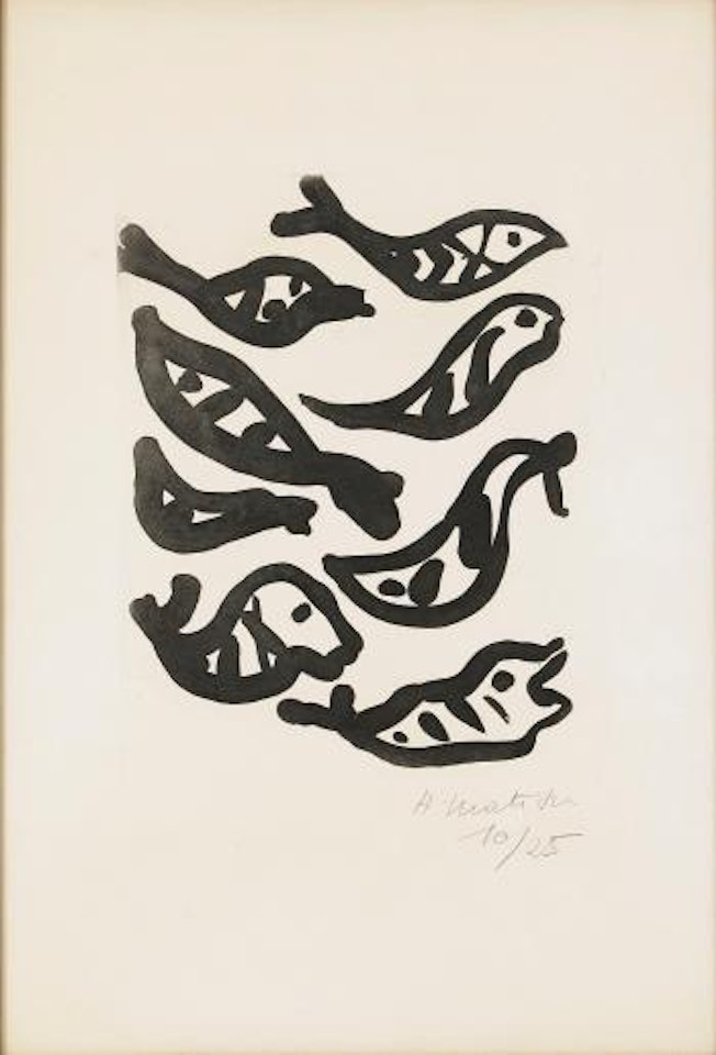 Étude pour la nappe liturgique de la Chapelle de Vence I by Henri Matisse