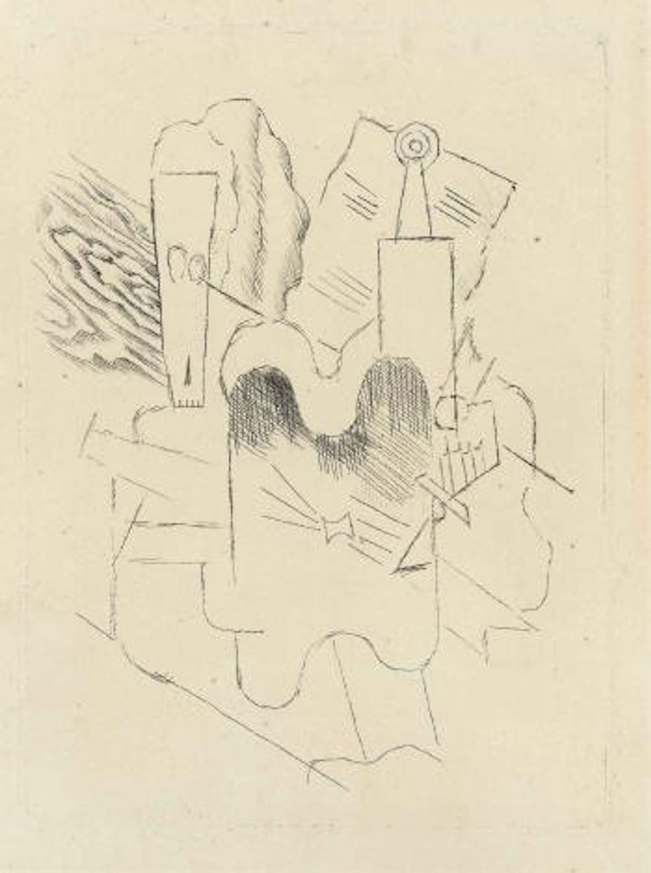 Nature Morte Au Crane, From Le SiÃ¨ge De JÃ©rusalem by Pablo Picasso