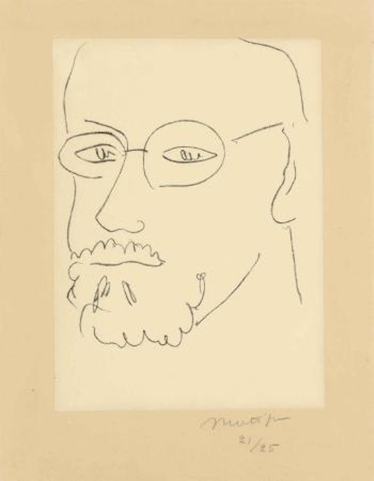 Autoportrait de Trois-quarts by Henri Matisse
