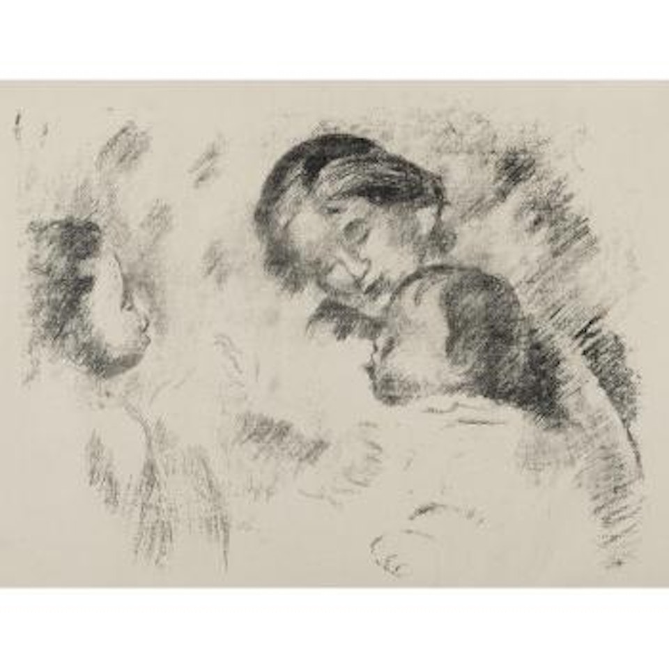 Une Mère et Deux Enfants (D.; S. 54) by Pierre-Auguste Renoir