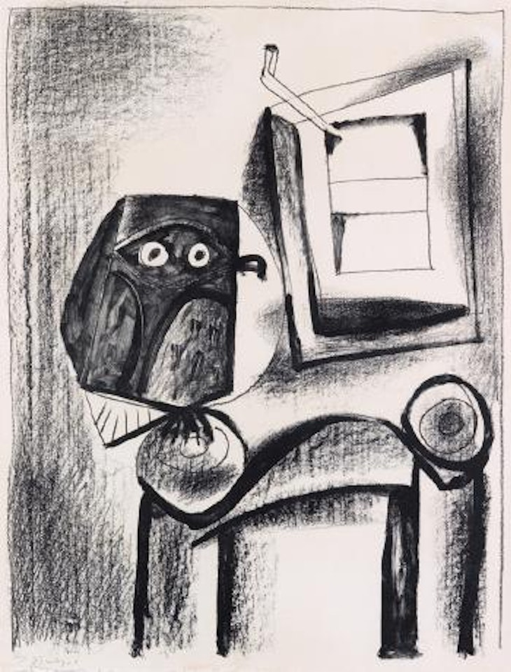 Le Hibou Noir by Pablo Picasso