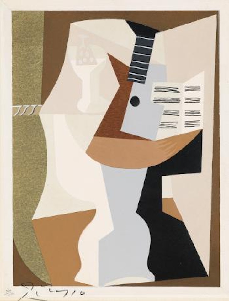 Nature Morte à L'instrument De Musique by Pablo Picasso