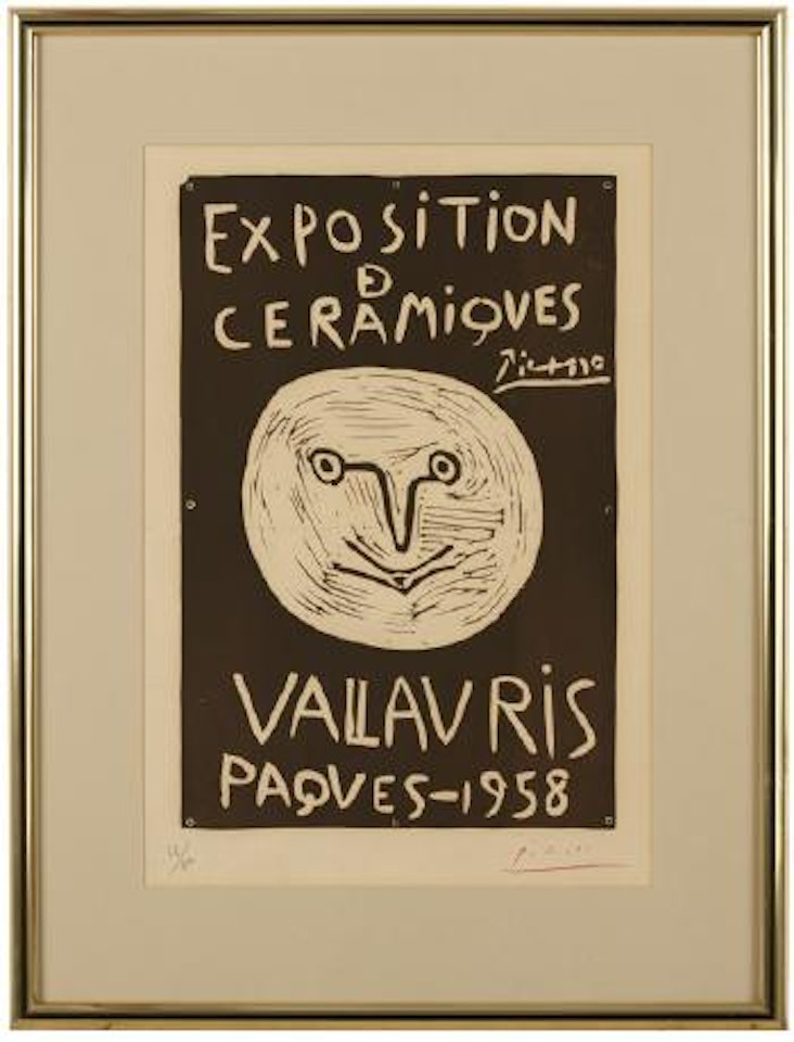 Exposition ceramique, Vallauris, Paques by Pablo Picasso