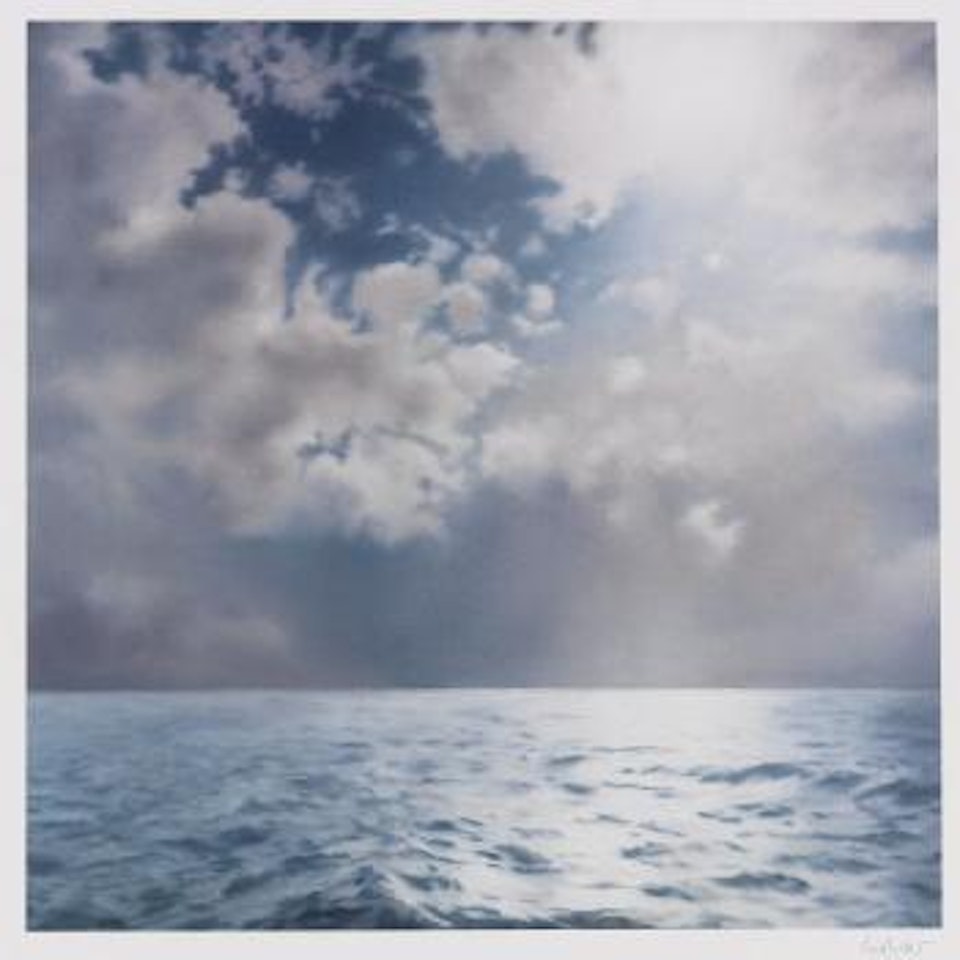 Seestück (Gegenlicht) by Gerhard Richter