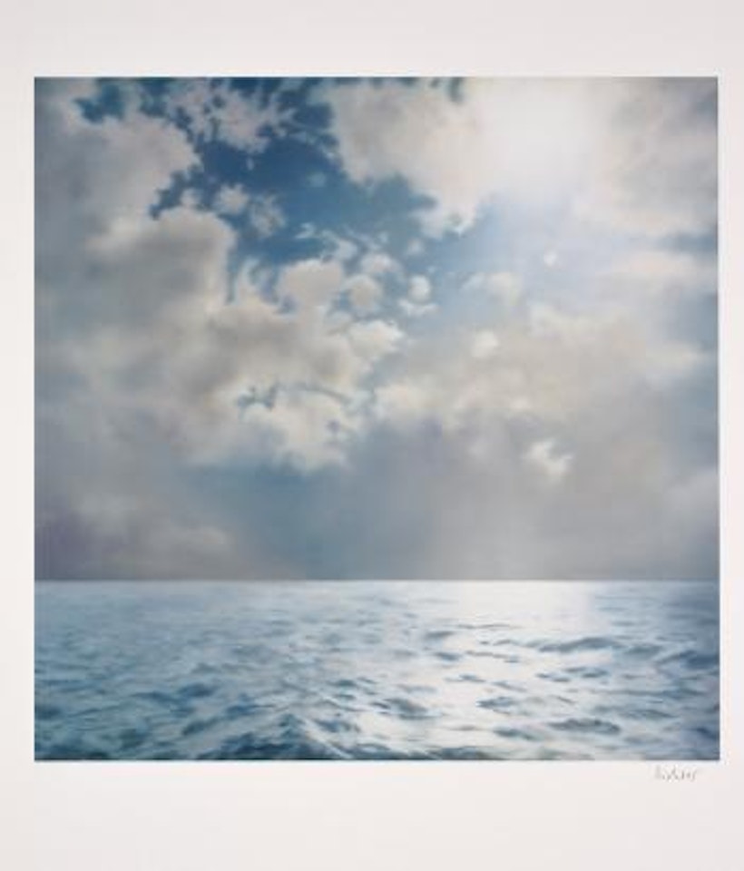 Seestück (Gegenlicht) by Gerhard Richter