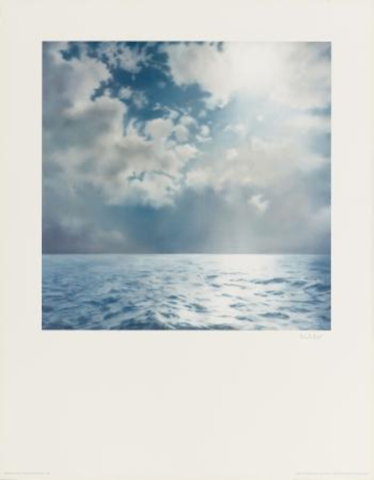 Seestück (Gegenlicht) by Gerhard Richter