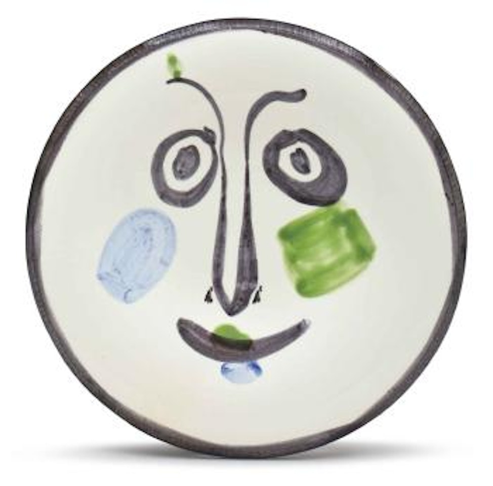 Visage no. 197 (A. R. 494) by Pablo Picasso