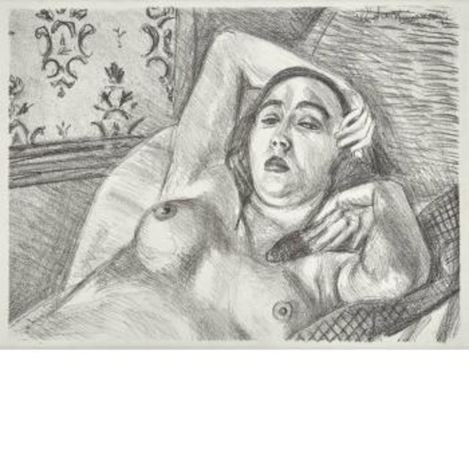 Le Repos Du Modele (D. 416) by Henri Matisse