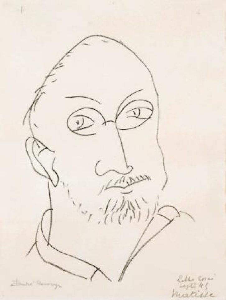 Grand masque (autoportrait) by Henri Matisse