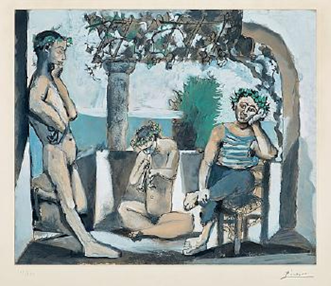 Bacchanale by Pablo Picasso