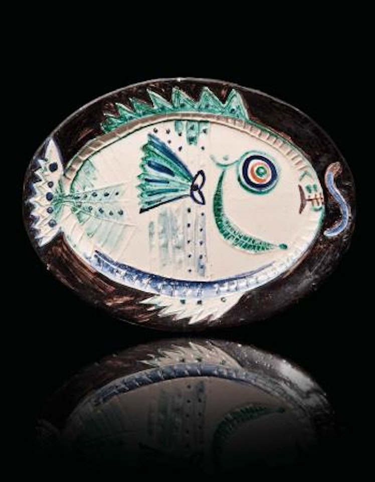 Poisson de profil (A.R. 132) by Pablo Picasso