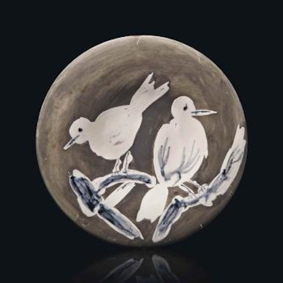 Deux oiseaux no. 95 (A.R. 487) by Pablo Picasso
