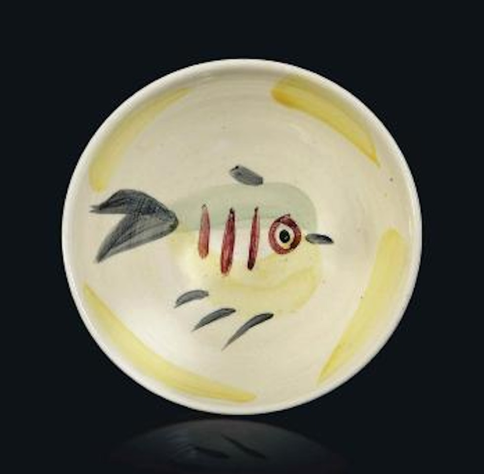 Service poisson (A.R. 6) by Pablo Picasso
