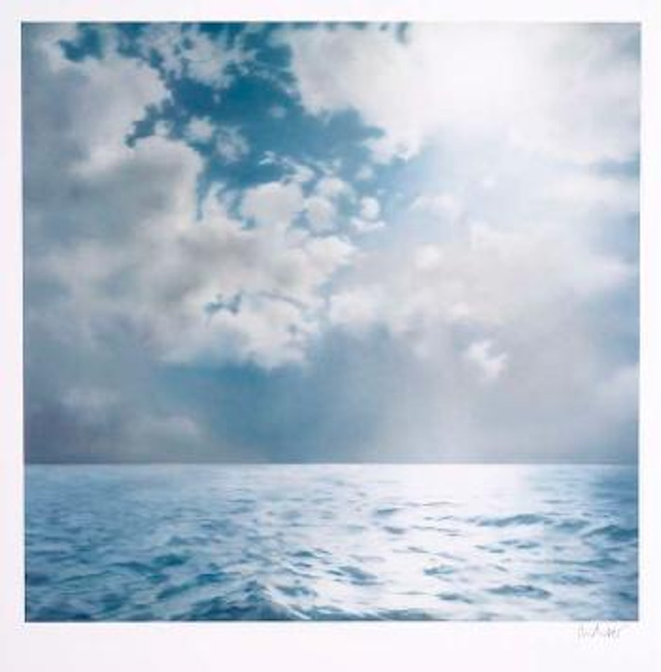 Seestück (Gegenlicht) by Gerhard Richter