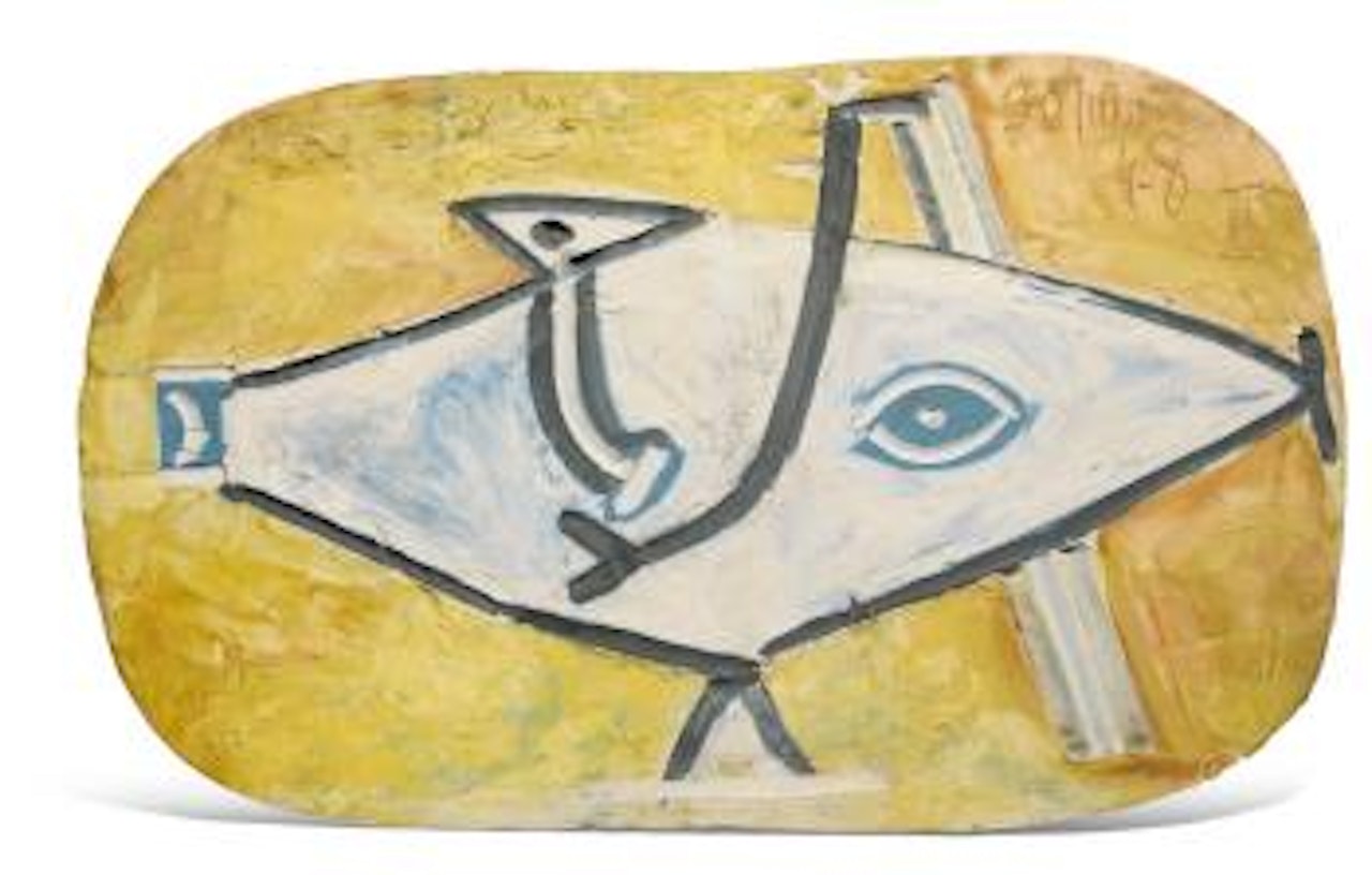 Visage Poisson by Pablo Picasso