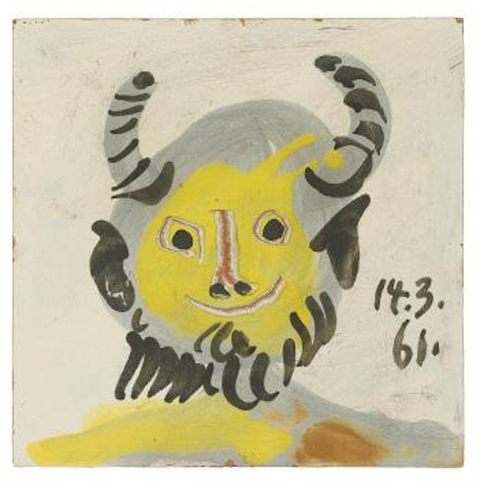 Tête De Faune by Pablo Picasso