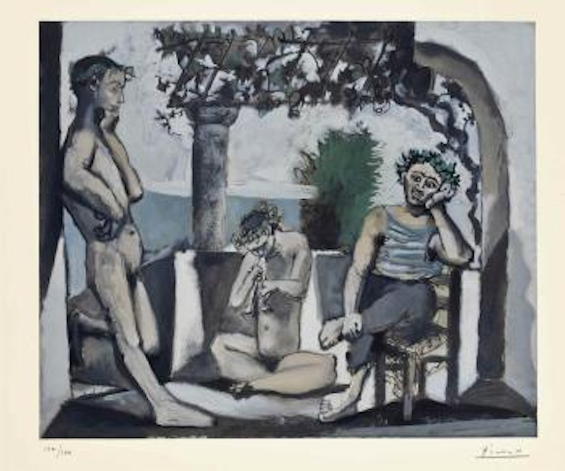 Bacchanale by Pablo Picasso