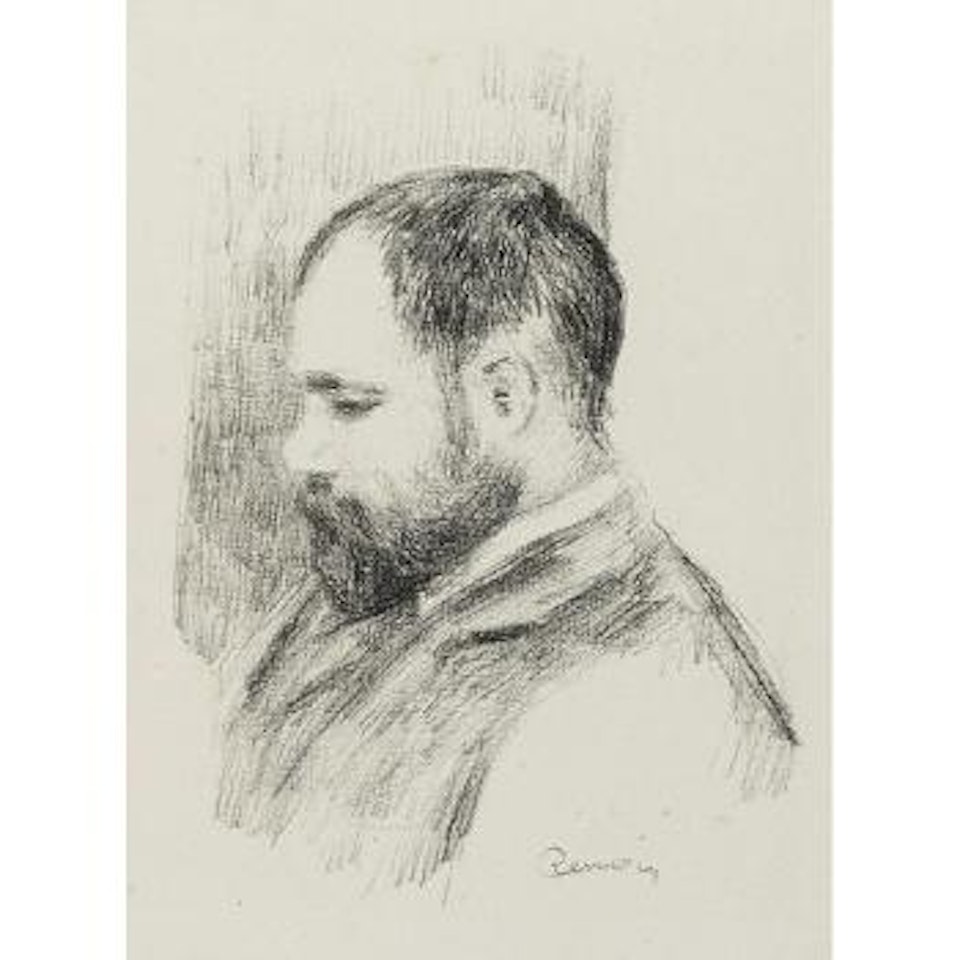 Ambroise Vollard, from Douze Lithographies Originales (D.; S. 37), c. 1904 by Pierre-Auguste Renoir
