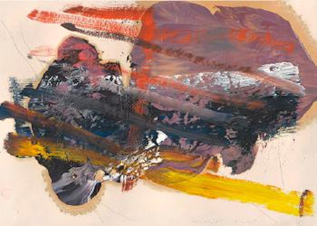 Ohne Titel (Abstraktes Bild) by Gerhard Richter