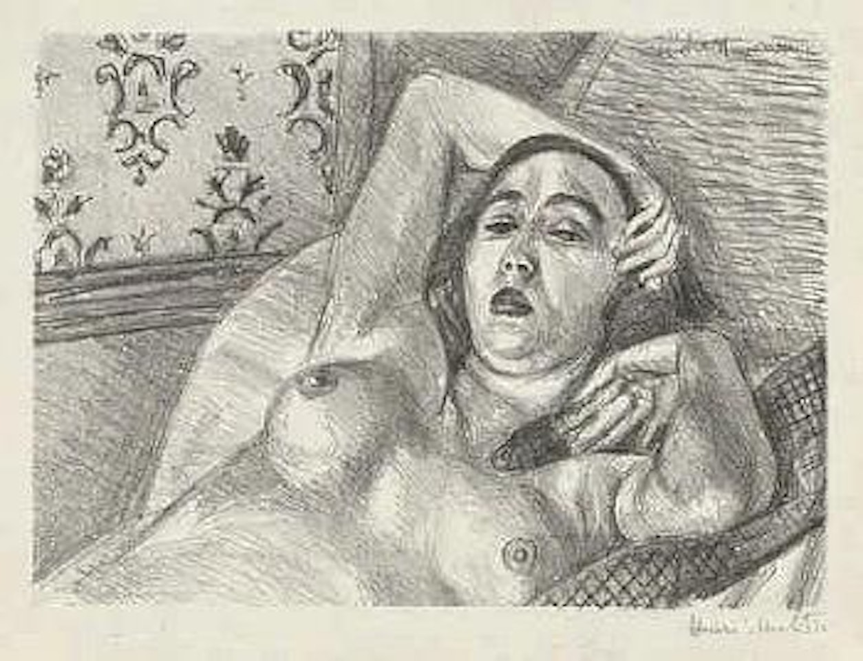 Le repos du modèle by Henri Matisse