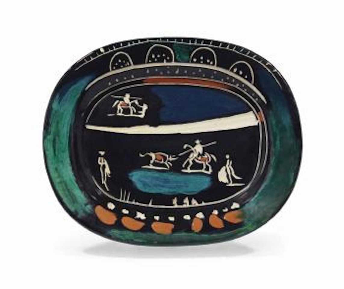 Corrida verte (A.R. 81) by Pablo Picasso