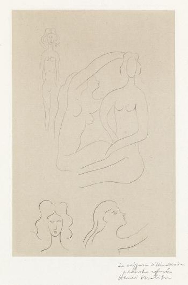 Le Coiffure D'hérodiade by Henri Matisse