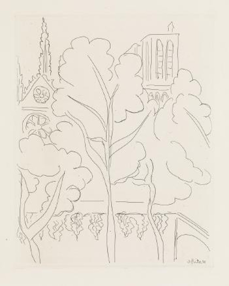 La Cité--Notre Dame by Henri Matisse