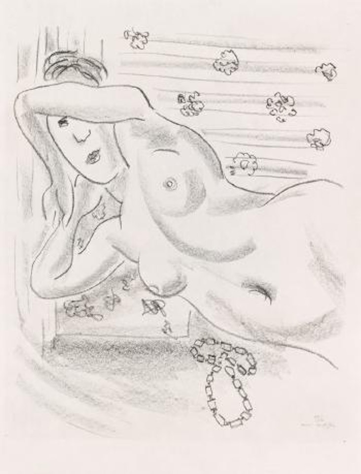 Torse Nu Au Collier D'ambre by Henri Matisse