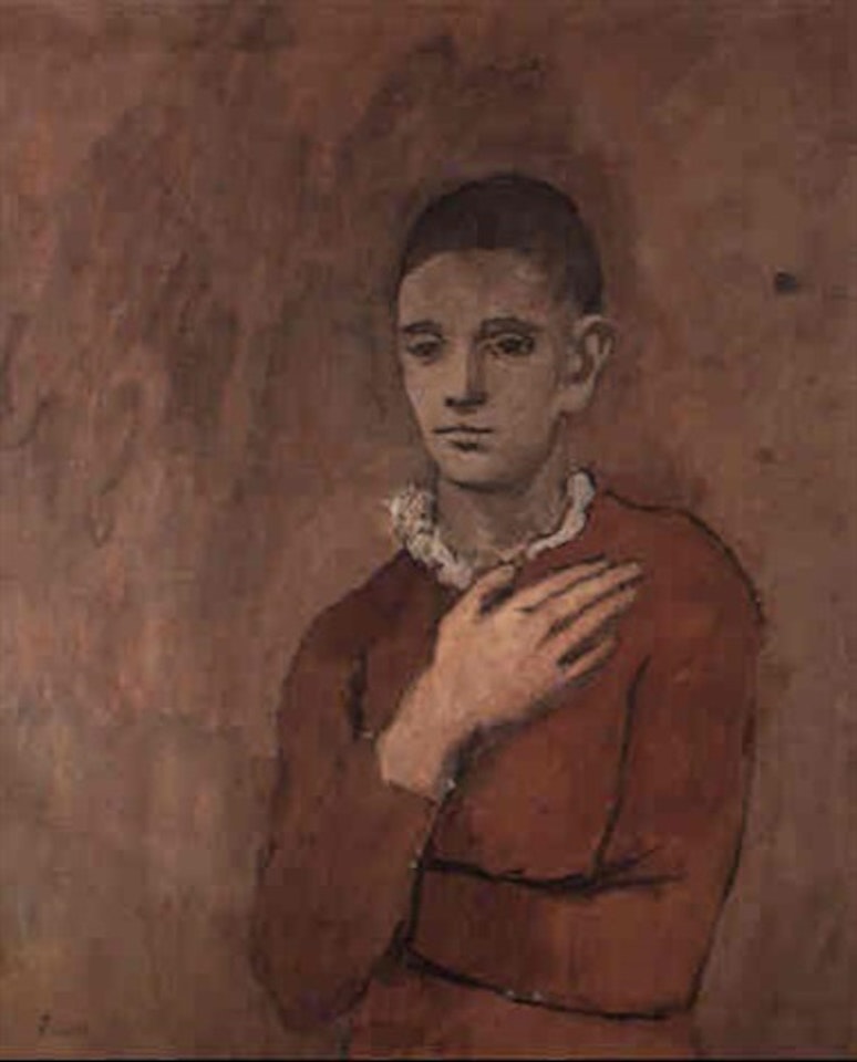 Garcon a la collerette by Pablo Picasso