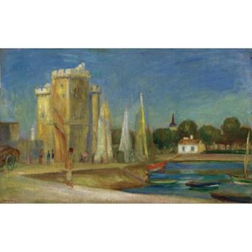 Port De La Rochelle by Pierre-Auguste Renoir
