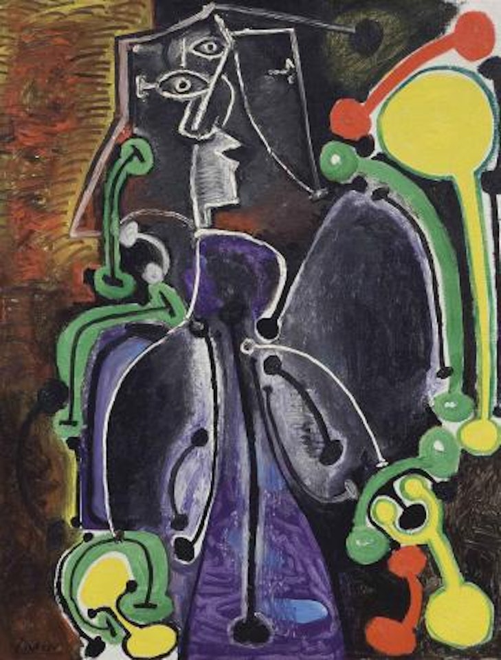 Femme assise by Pablo Picasso