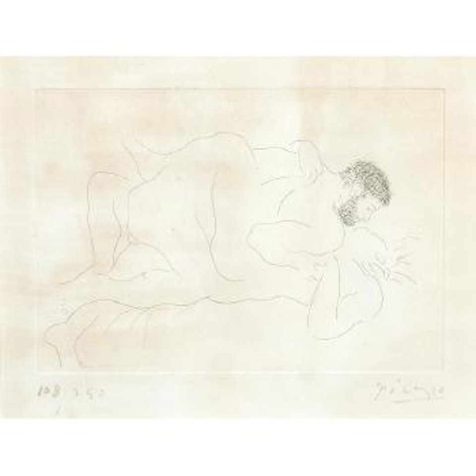 Homme et Femme (B. 77; Ba. 118) by Pablo Picasso