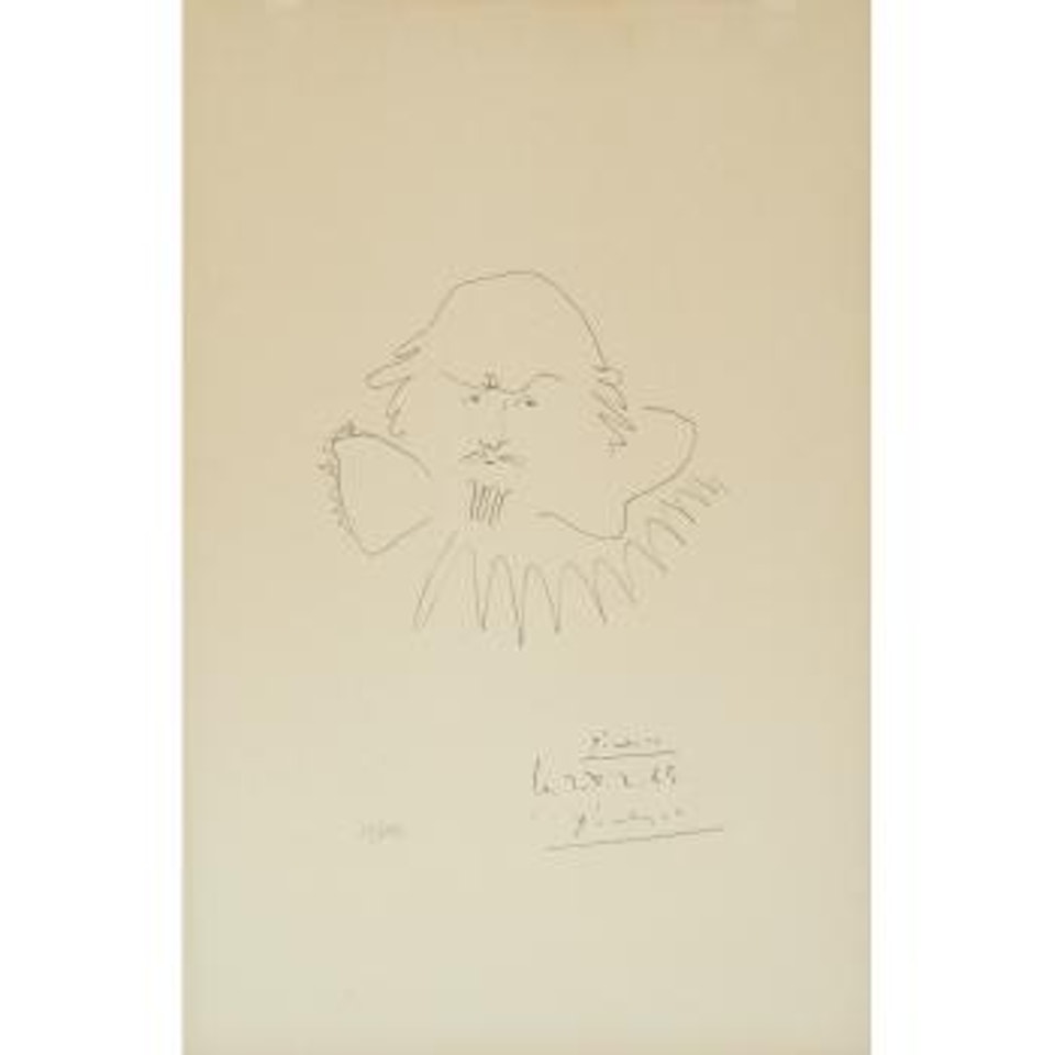 Shakespeare (B. 1197) by Pablo Picasso
