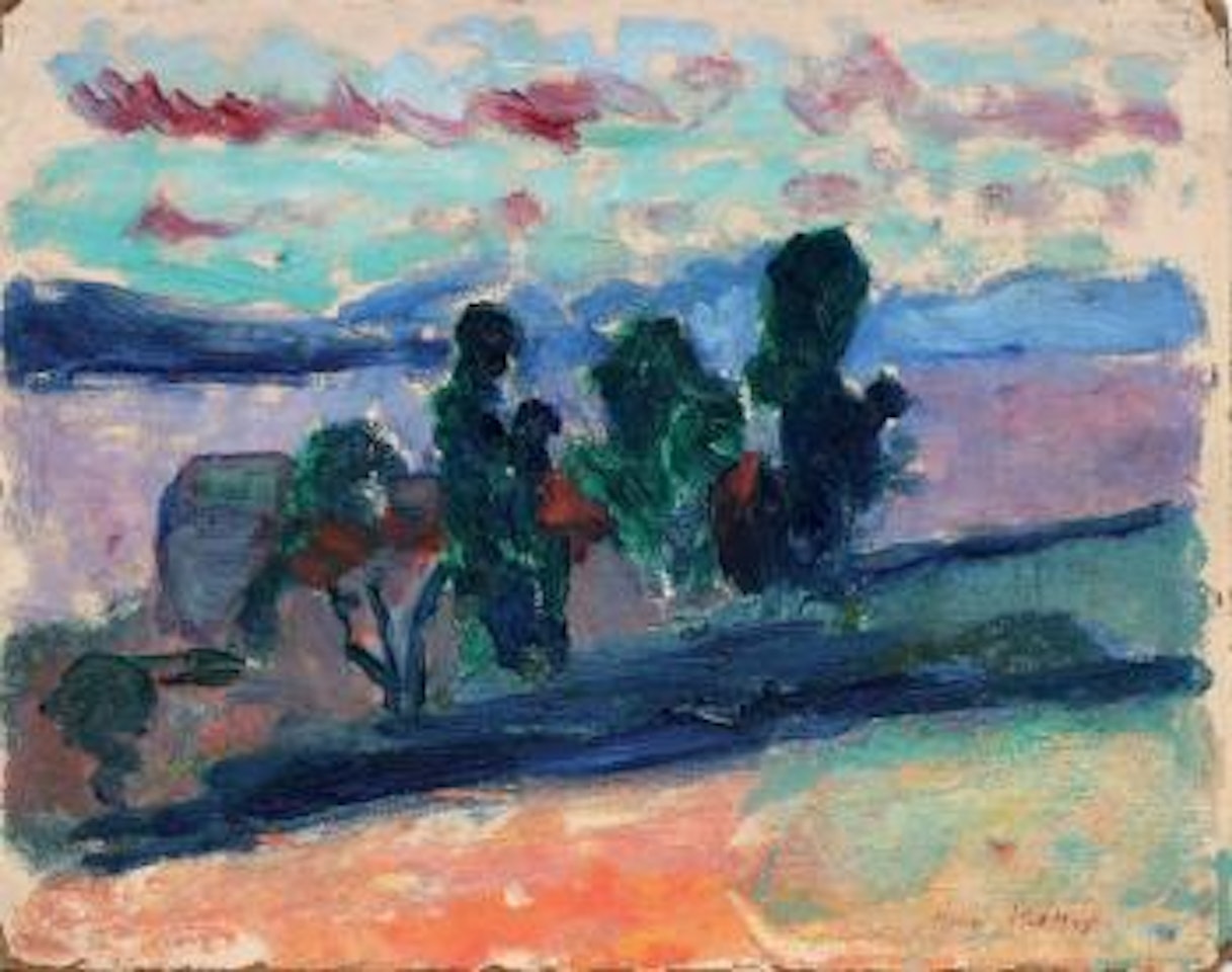 Paysage de Saint-Tropez au Crépuscule by Henri Matisse