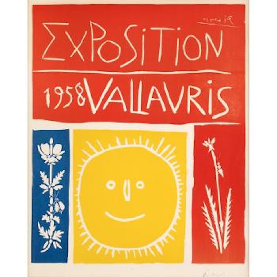 Exposition 1958 Vallauris by Pablo Picasso