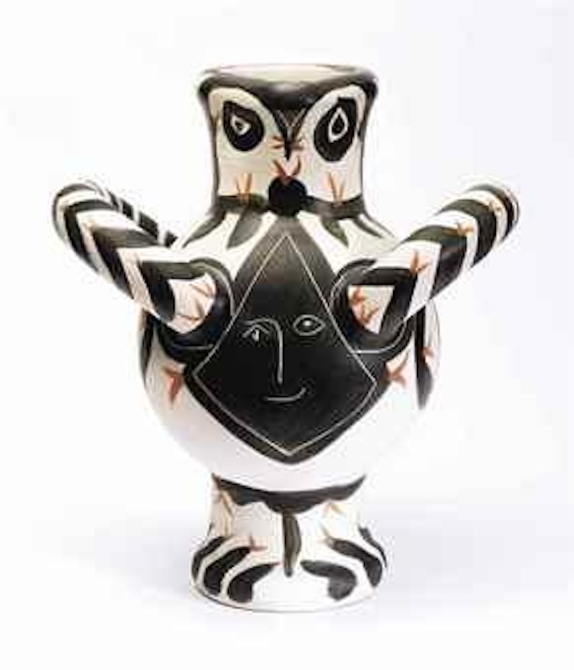 Gros oiseau visage noir by Pablo Picasso