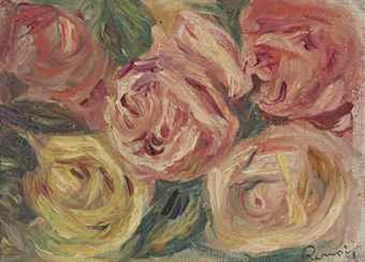Roses by Pierre-Auguste Renoir