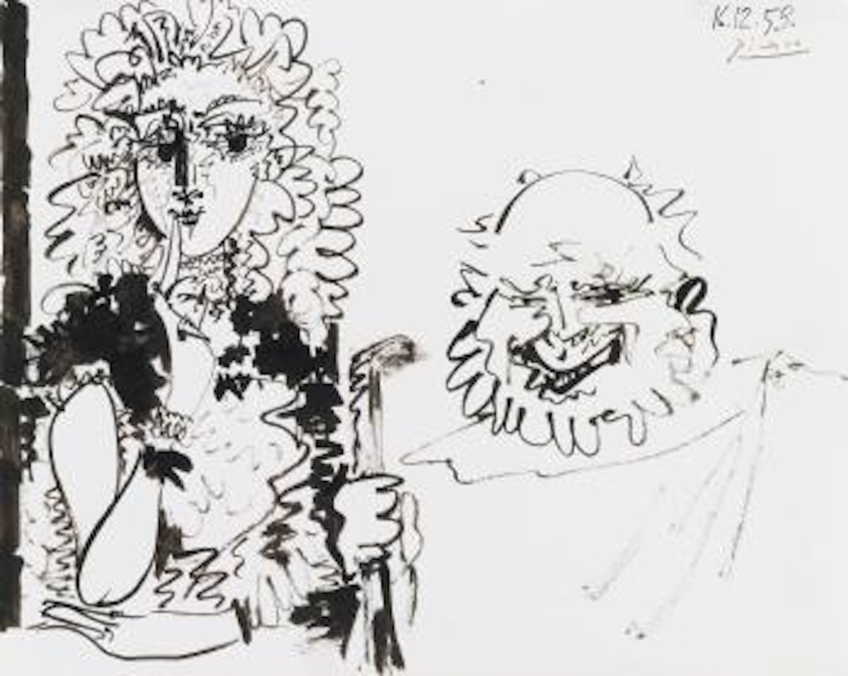 Deux Personnages by Pablo Picasso