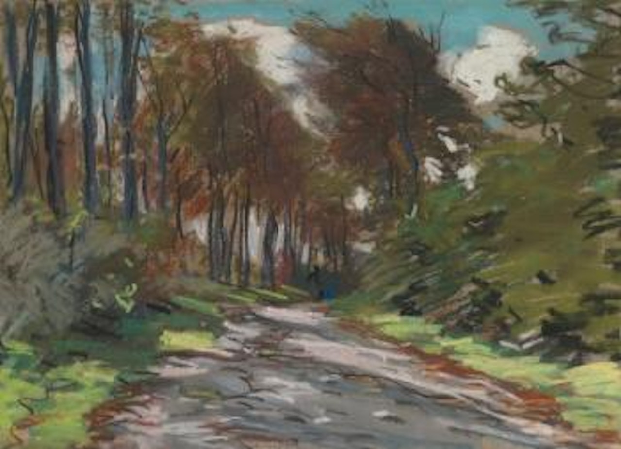 Chemin Creux, Effet De Lumière by Claude Monet