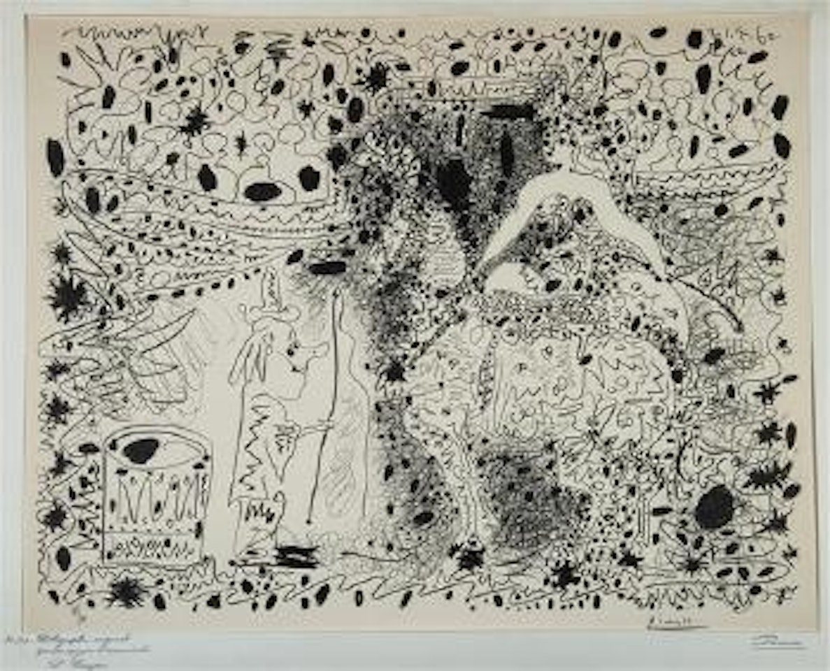 L'Ã©cuyÃ¨re by Pablo Picasso